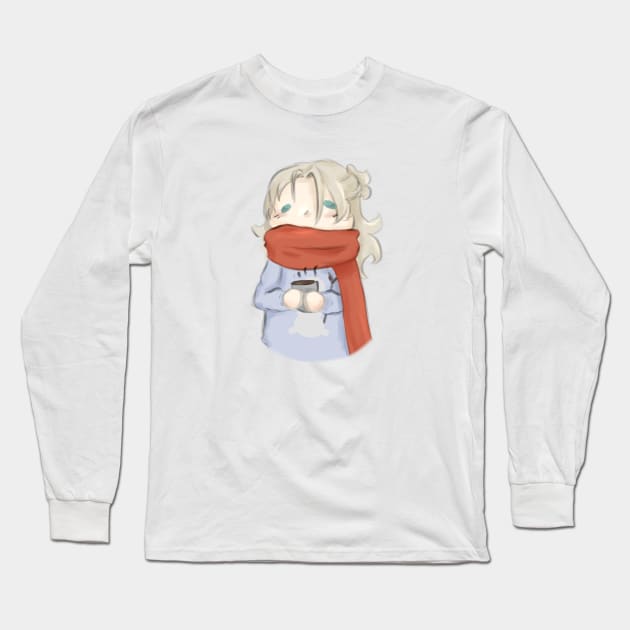 Christmas Albedo Long Sleeve T-Shirt by ArtsyStormy